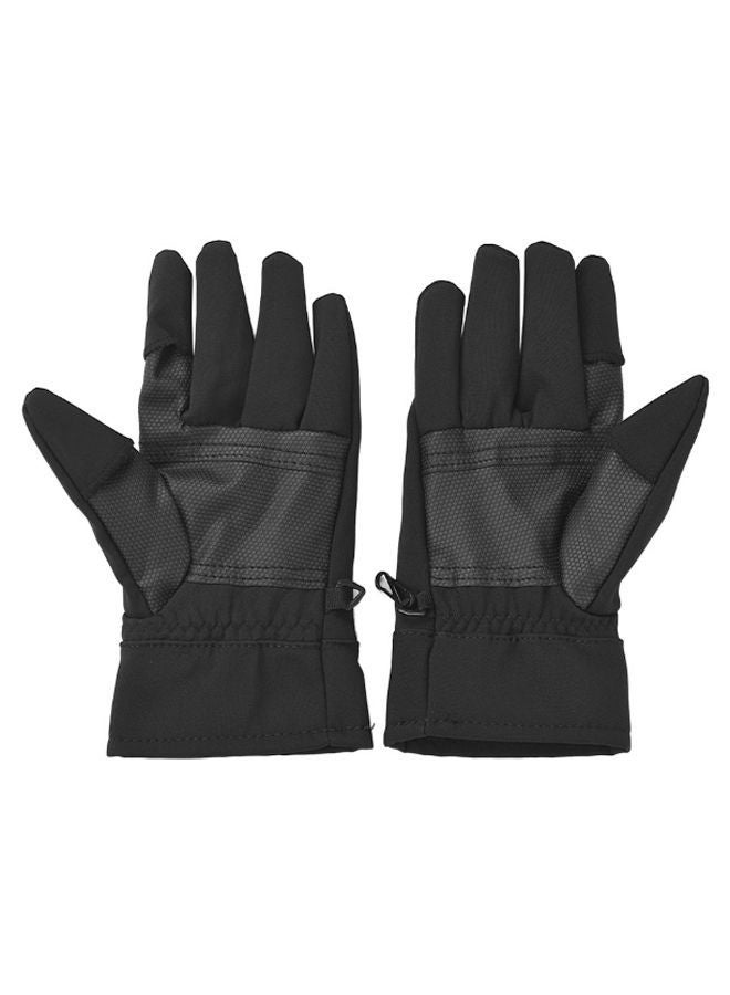 NIBEMINENT Anti-Skid Waterproof Photographic Glove Black  - Image 1