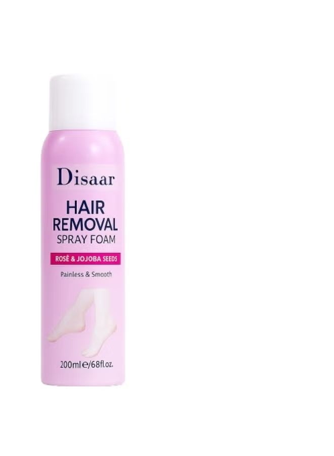 Disaar Hair Removal Spray Foam with Rose and Jojoba Oil - Image 2