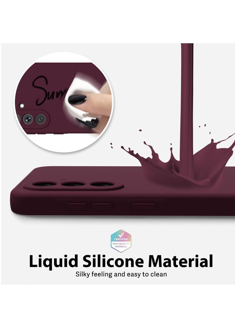 BORTONY Samsung Galaxy A56 Case Cover Premium Liquid Silicone Case with Soft Microfiber Lining Cushion Protective Cover for Samsung Galaxy A56 5G 6.7-inch - Image 4