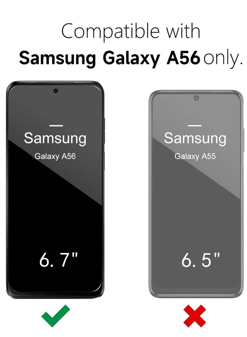 BORTONY Samsung Galaxy A56 Case Cover Premium Liquid Silicone Case with Soft Microfiber Lining Cushion Protective Cover for Samsung Galaxy A56 5G 6.7-inch - Image 2