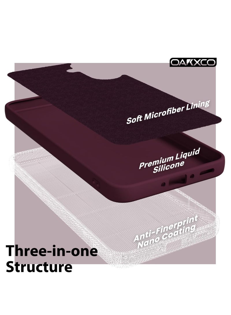 BORTONY Samsung Galaxy A56 Case Cover Premium Liquid Silicone Case with Soft Microfiber Lining Cushion Protective Cover for Samsung Galaxy A56 5G 6.7-inch - Image 5