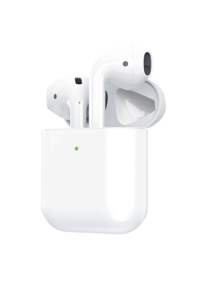 GREEN LION Earbuds 2 G-Pro with Touch Control / Comfortable to wear / 5H Play Time / True Wireless Earbuds / Hands-Free Headphone / Truewireless Headphone - White - Image 1