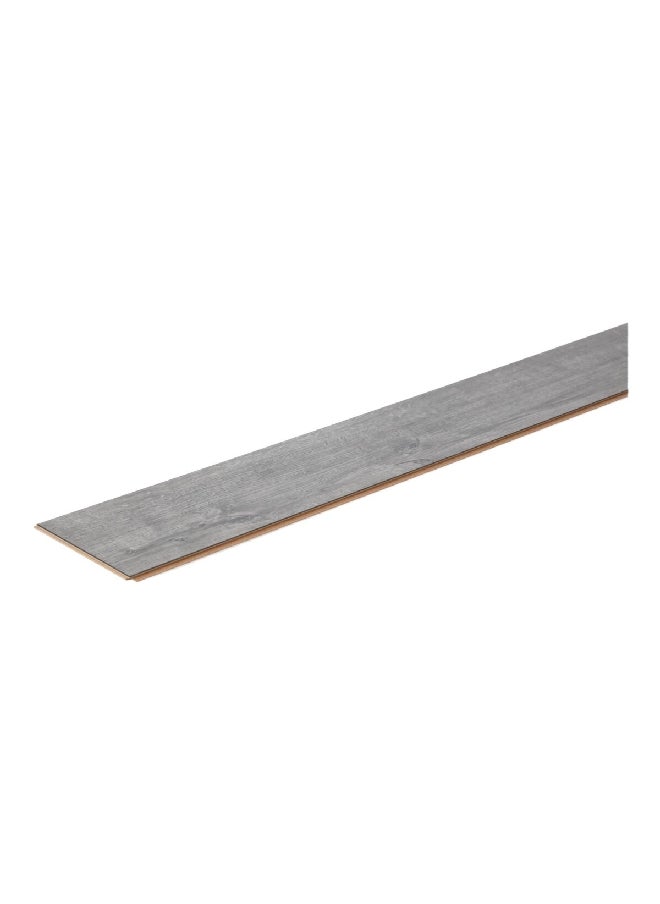 Stepclick - Rectangular Shape Scratch Resistance Laminate Flooring Grey 1.9 m 5053746 - Image 1