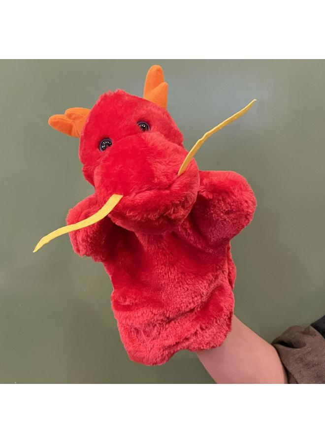 Bluejw New Hand Doll Toy Dinosaur Plush Doll Large Animal Gloves Doll Children's Story Finger Doll  - Image 5