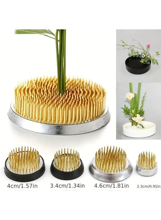 D32 Copper Needle Flower Arranger Sword Mountain Stainless Steel Garden Tool 1pc - Image 4