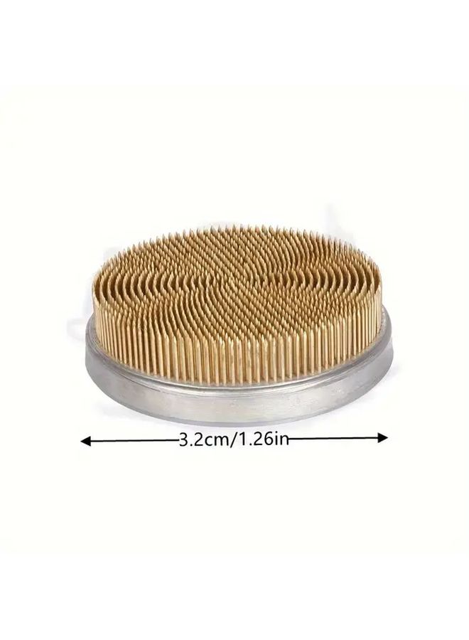 D32 Copper Needle Flower Arranger Sword Mountain Stainless Steel Garden Tool 1pc - Image 2