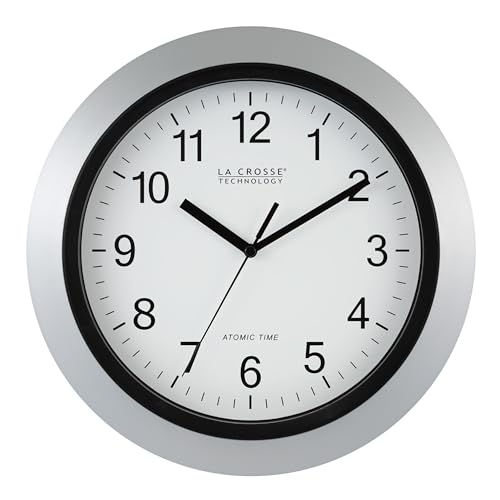 La Crosse Technology WT-3129S 12 Inch Atomic Analog Wall Clock - Image 1