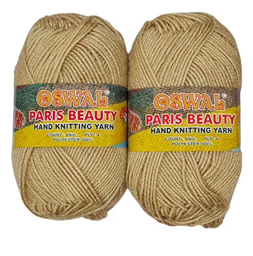 KYSS Oswal Socks Paris Beauty Wool Ball Hand Knitting 400 gram 1 Ball 100 gram Each Art Craft Soft Fingering Crochet Hook Yarn Shade no2