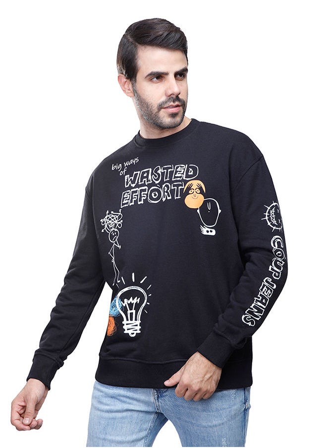 Coup - MEN SWEATSHIRT BLACK - Image 1