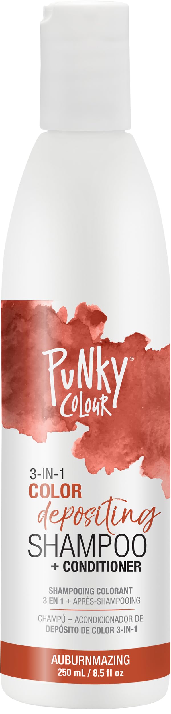 Punky Colour 3in1 Color Depositing Hair Cleanser  Conditioner 85 fl oz AuburnAmazing