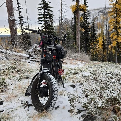 MOHEGIA EBike Fat Tire Replacement Set: 2 Pack 20 x 4.0-inch Folding Bicycle Tires, Inner Tubes, and Tire Levers, High-Performance and All-Terrain with Offroad or Trail Riding - Image 5