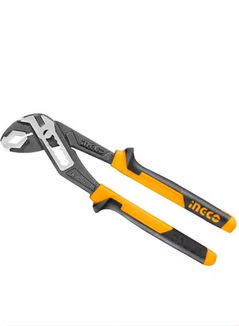 INGCO 10″ Pump Plier HPP28258 – 250 mm Cr‑V Steel Adjustable Water Pump Pliers (Jaw up to 40 mm) - Image 1