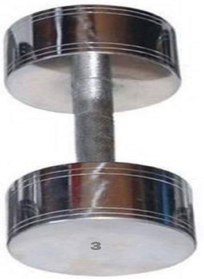 Kiraro Single Piece Steel Dumbbell Fixed Weight Dumbbell (3) - Image 1