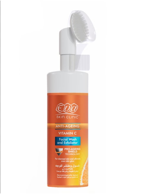 Eva Anti Aging Vitamin C Facial Wash And Exfoliator 150 ml