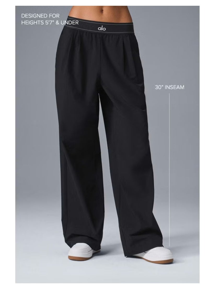 ألو اليوغا السراويل عالية الخصر واسعة الساق - Image 2