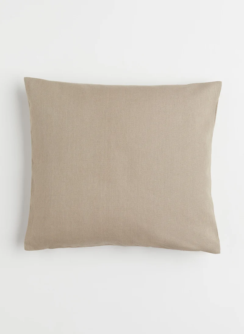 اتش اند ام Cotton Canvas Cushion Cover