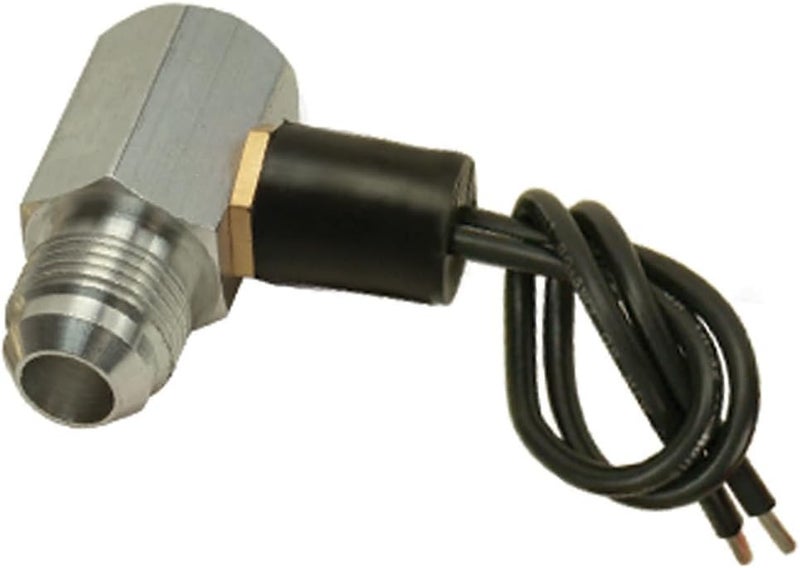 Derale 15721-8AN x -8AN In-Line Fluid Thermostat with Brass Hose Barb Fittings, Silver - Image 3
