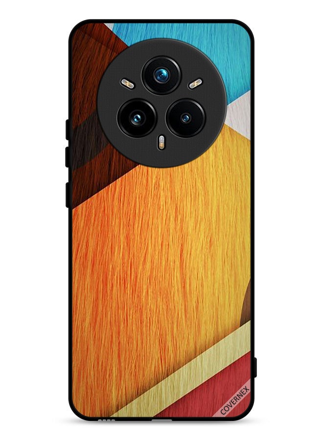 Covernex Realme 14 Pro 5G Protective Case Cover Wooden Texture