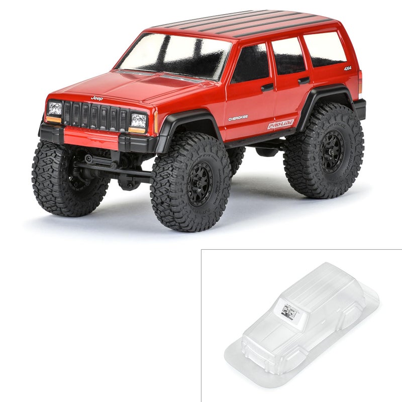Pro-Line Racing 2001 Jeep Cherokee Clear Body for SCX24 PRO363100 - Image 1