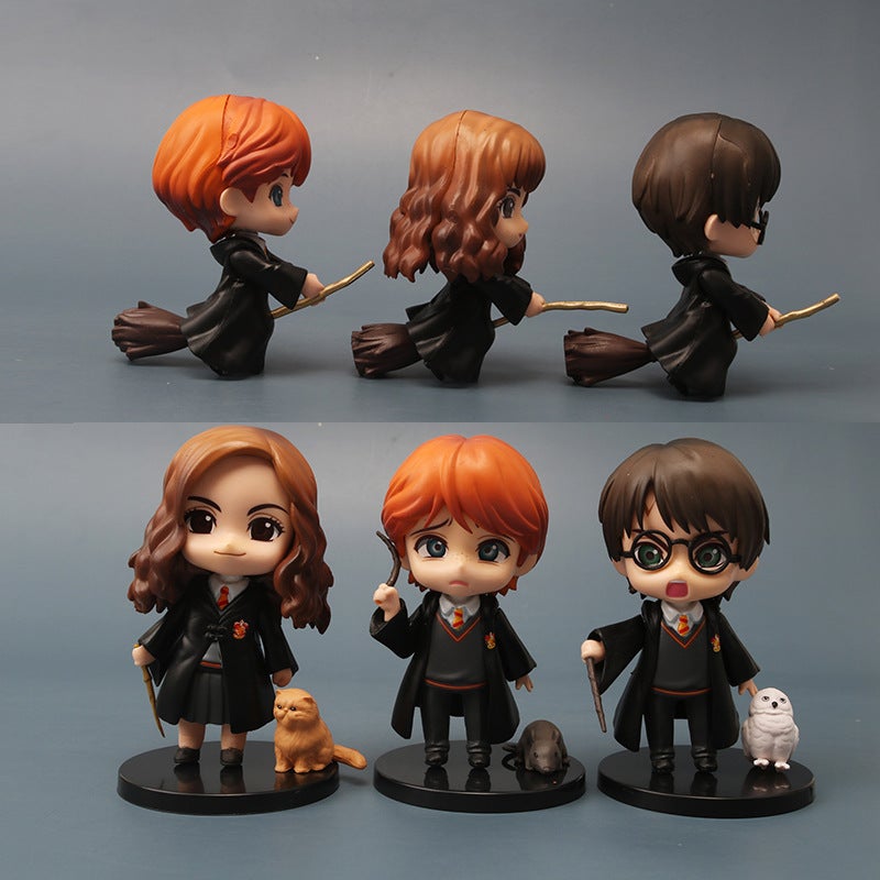 Harry Potter Figurine Set - 6 Characters - Image 1