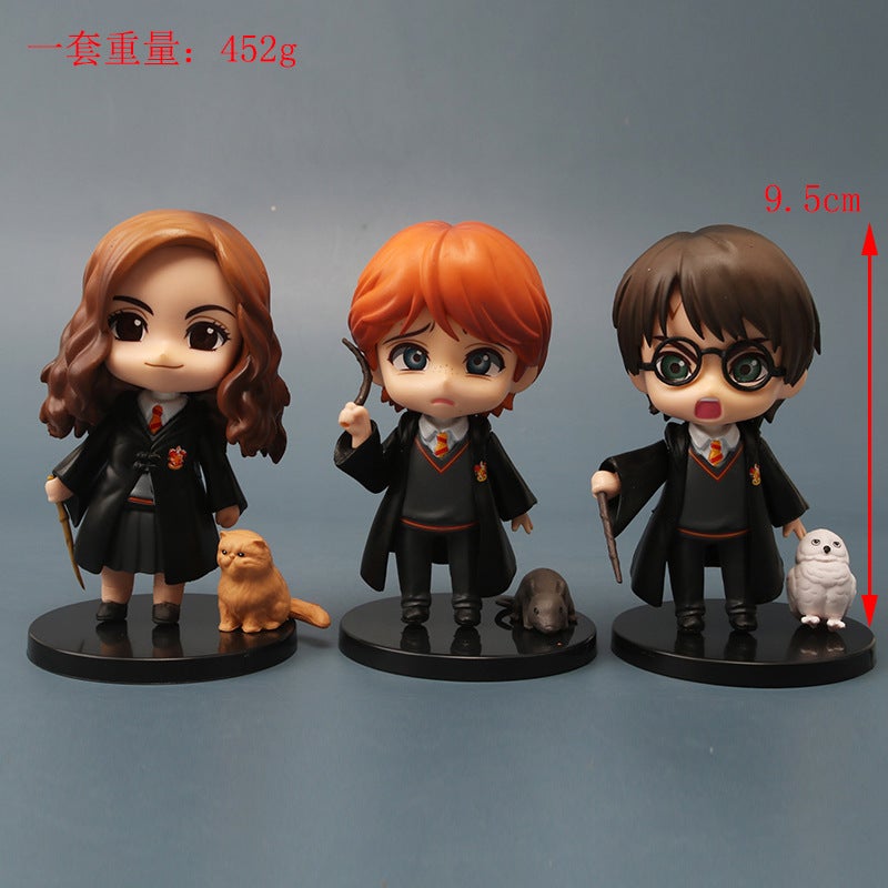 Harry Potter Figurine Set - 6 Characters - Image 2