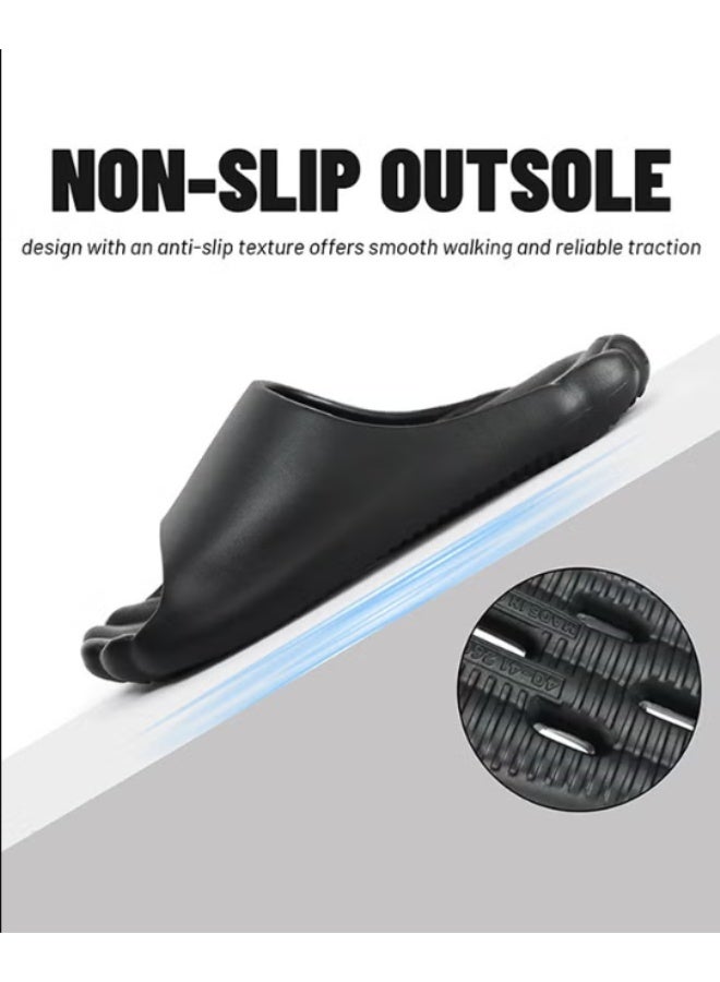 MANBO Unisex Quick-Dry Anti-Slip EVA Shower Slippers - Drainage Holes House Slides for Bathroom, Pool, Beach & Dorm - Image 2