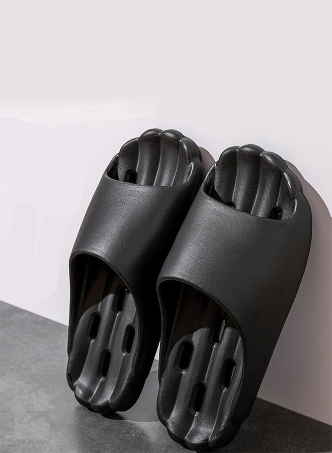 MANBO Unisex Quick-Dry Anti-Slip EVA Shower Slippers - Drainage Holes House Slides for Bathroom, Pool, Beach & Dorm - Image 1