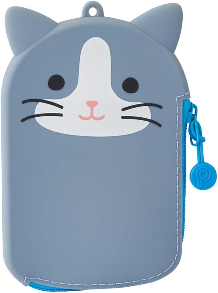 LIHITLAB A7784-4 Passport Pass Case, Honey Cat - Image 1