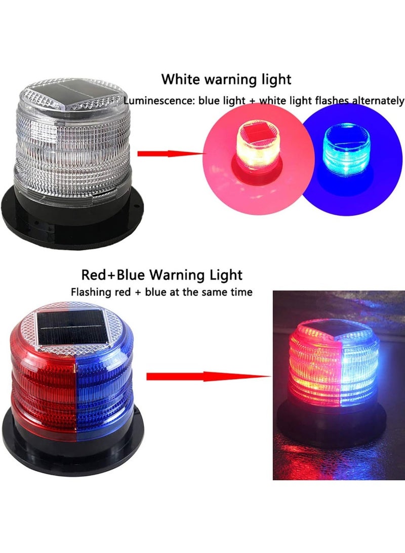 HERIOS Solar Strobe Warning Safety Flashing Light, Red, with Strong Magnetic Base, Waterproof IP65, for Car, Commercial Vehicle, Construction, Traffic, Boat Navigation - Image 3