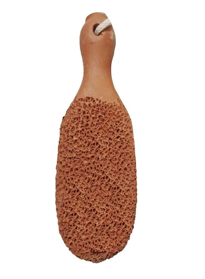 SEPARATE WAY Terracotta 100% Natural Pumice Foot Tool Stone Foot Scrubber Dead Skin Cellus Remover Unisex - Image 2