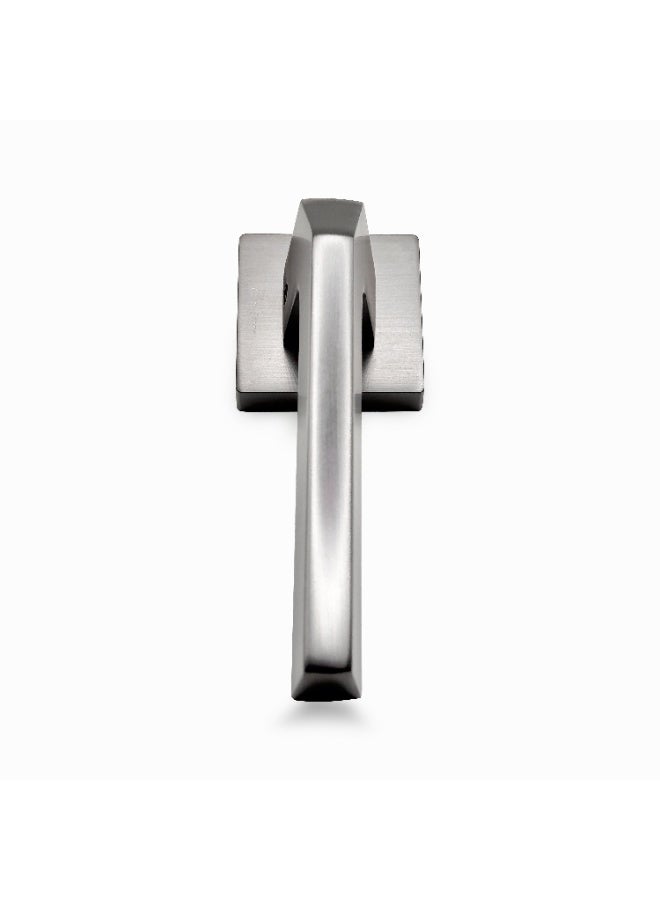 CINCINNO Geminus Premium Zinc Door Lock Set – Complete Door Handle Kit with Lock Body, Cylinder, Hinges, Escutcheon, Striker Plate, Keys – Secure & Stylish for Home and Office Doors (Gun Metal Grey)  - Image 4