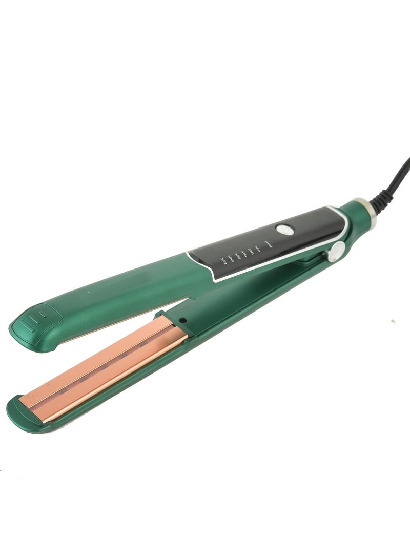 REFURA Hair Straightener for Women with Ceramic Coated Plates, Quick Heatup & Travel Friendly Green RE-8252 - Image 1