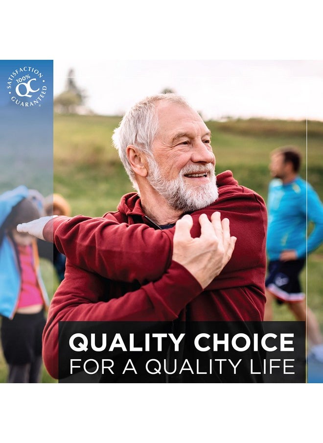 كوالتي تشويس أقراص الفيتامينات المتعددة للرجال من Quality Choice Multi-Vite لدعم الصحة اليومية، مصممة خصيصًا للرجال تحت سن الخمسين في عبوات تحتوي على 120 قرصًا  - Image 4