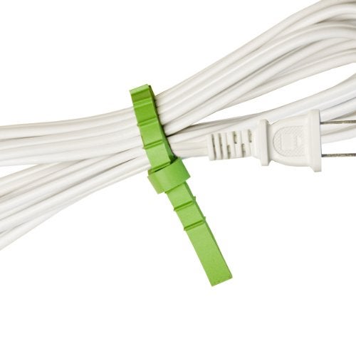 UT Wire Q Knot Original Reusable Cable Ties, Assorted, Set of 25 - Image 1