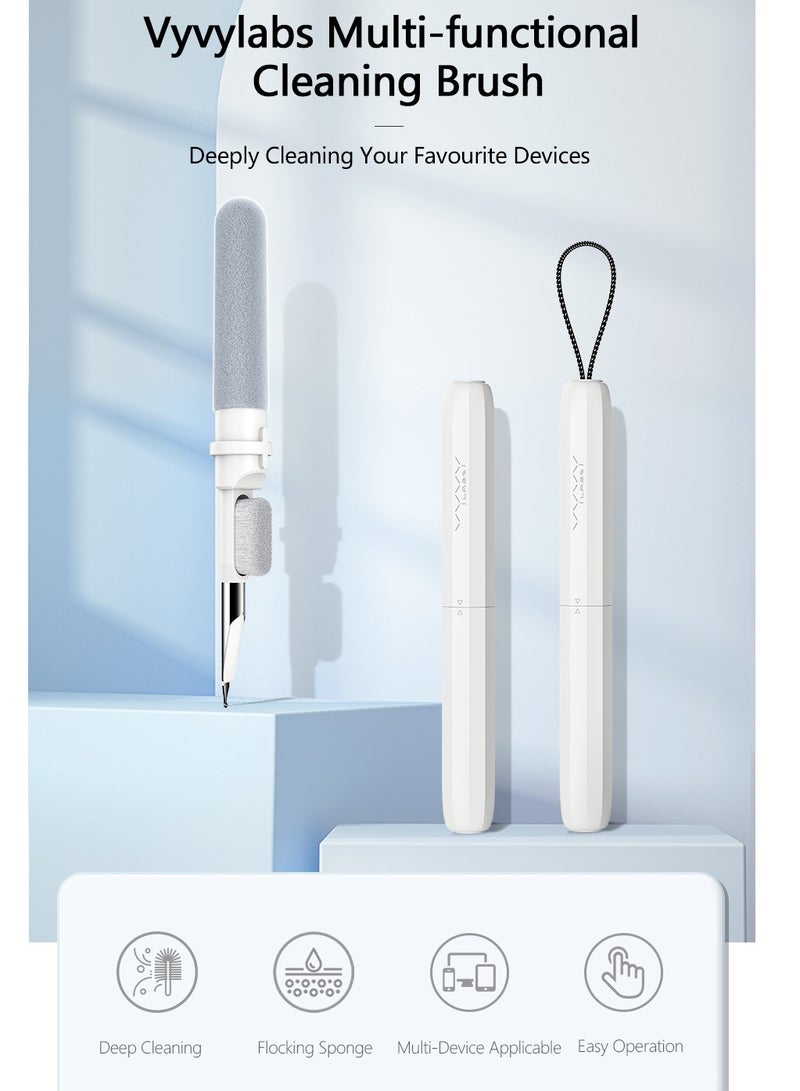 Vyvylabs Carving TWS Earphones Cleaning Brush White - Image 2