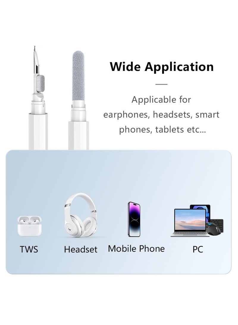 Vyvylabs Carving TWS Earphones Cleaning Brush White - Image 4