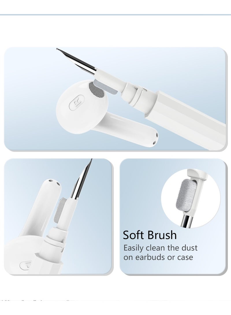 Vyvylabs Carving TWS Earphones Cleaning Brush White - Image 5