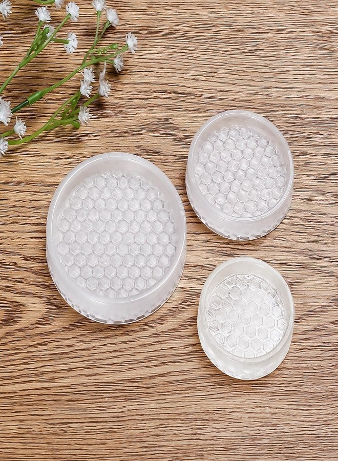 GAGUIUP Clear Non Slip Furniture Pads - 2" Anti Slide Caster Cups, 12PCS Round Furniture Coasters for Hardwood Floors & Carpet, Wood Floor Protectors for Furniture Leg, Table Chair Couch Bed Stoppers - Image 2