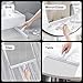 JOYBOS Rubber Squeegee for Floor 50 Long Handle Floor Squeegee Broom Silicone Broom for Pet Hair Remover Sweeper Window Squeegee for Floor Tile Grout Brick Decks GaragesBasement - Image 4
