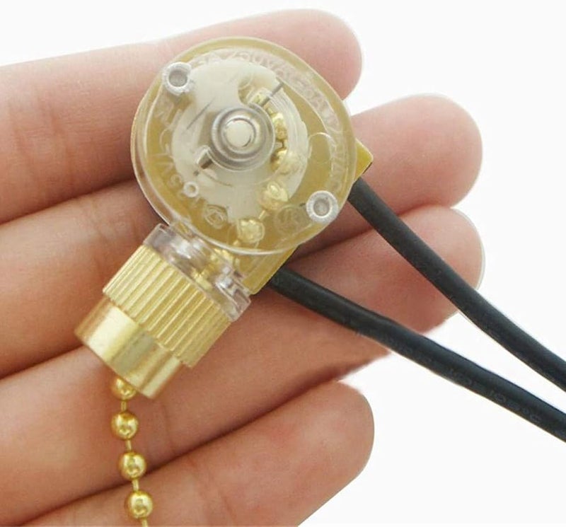 6 Pack ZE 109 Ceiling Fan Light Pull Chain Switch Replacement - Image 3