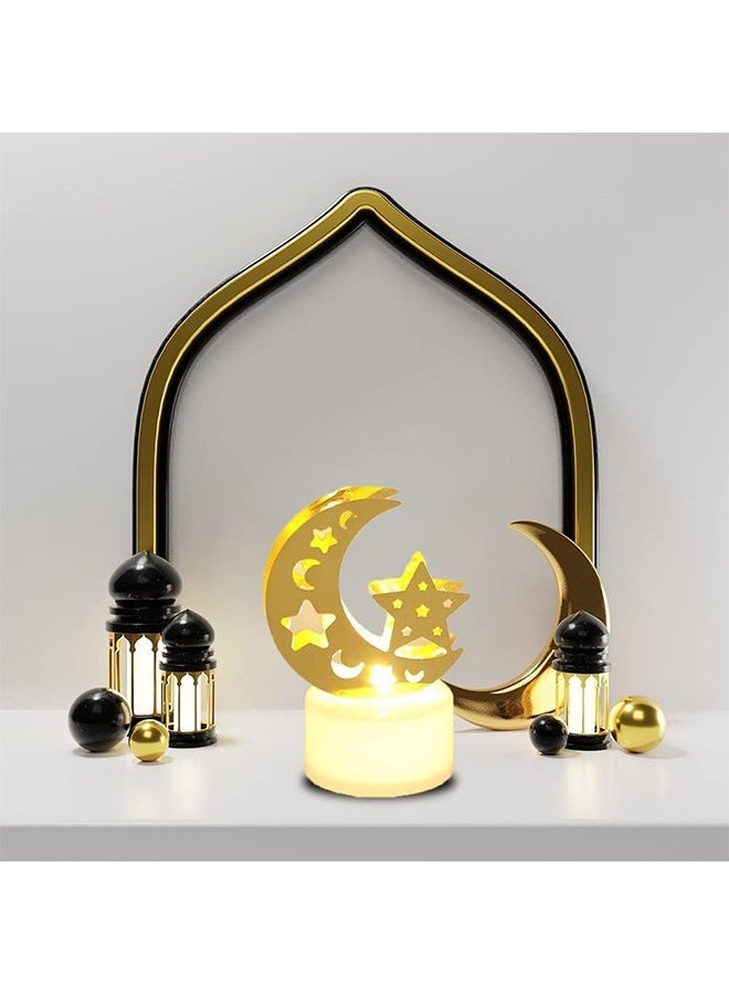 عيد مبارك أدى أضواء الشموع مسلم رمضان الديكور للمنزل الإسلامي مسلم حزب المعونة مبارك ديكور حزب اللوازم - Image 3