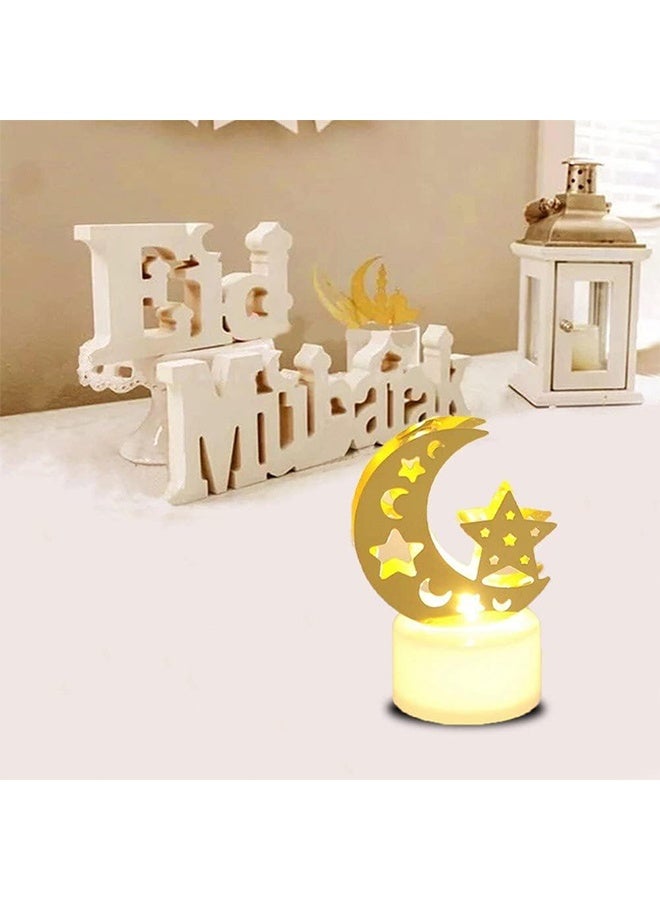 عيد مبارك أدى أضواء الشموع مسلم رمضان الديكور للمنزل الإسلامي مسلم حزب المعونة مبارك ديكور حزب اللوازم - Image 4