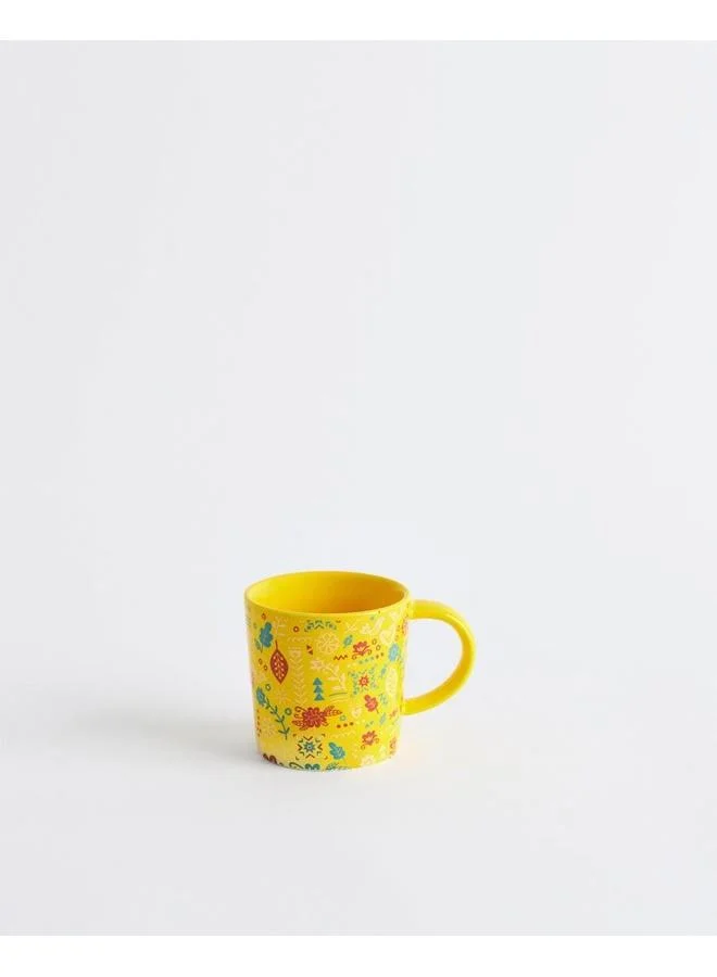 Chumbak  But First Tea Mug - Yellow  | Best Price UAE