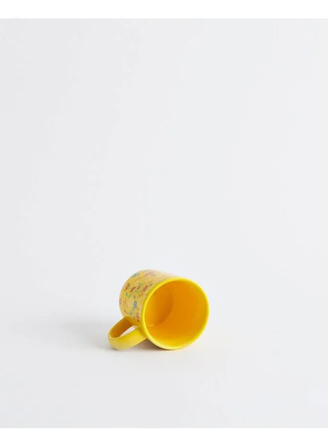 Chumbak  But First Tea Mug - Yellow  | Best Price UAE