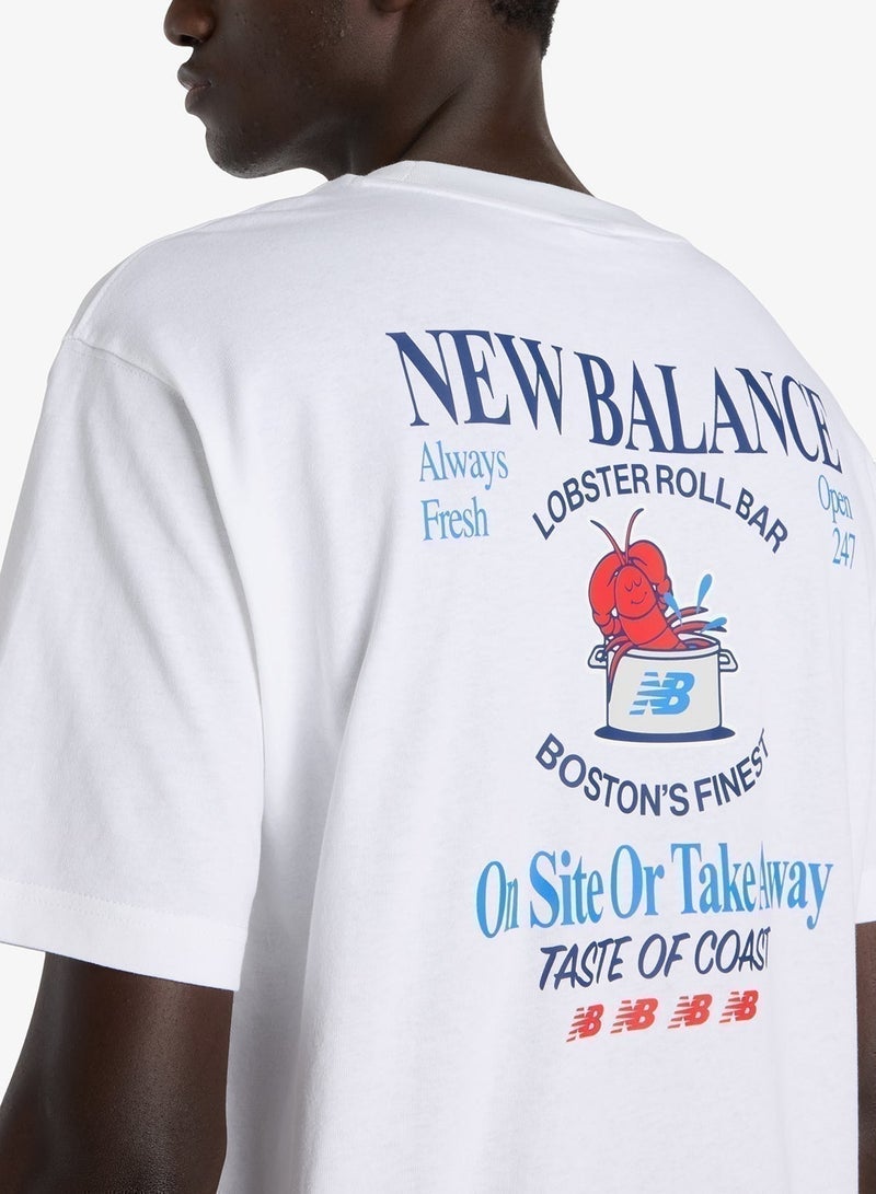 نيو بالانس تيشيرت لفائف الكركند - Image 5