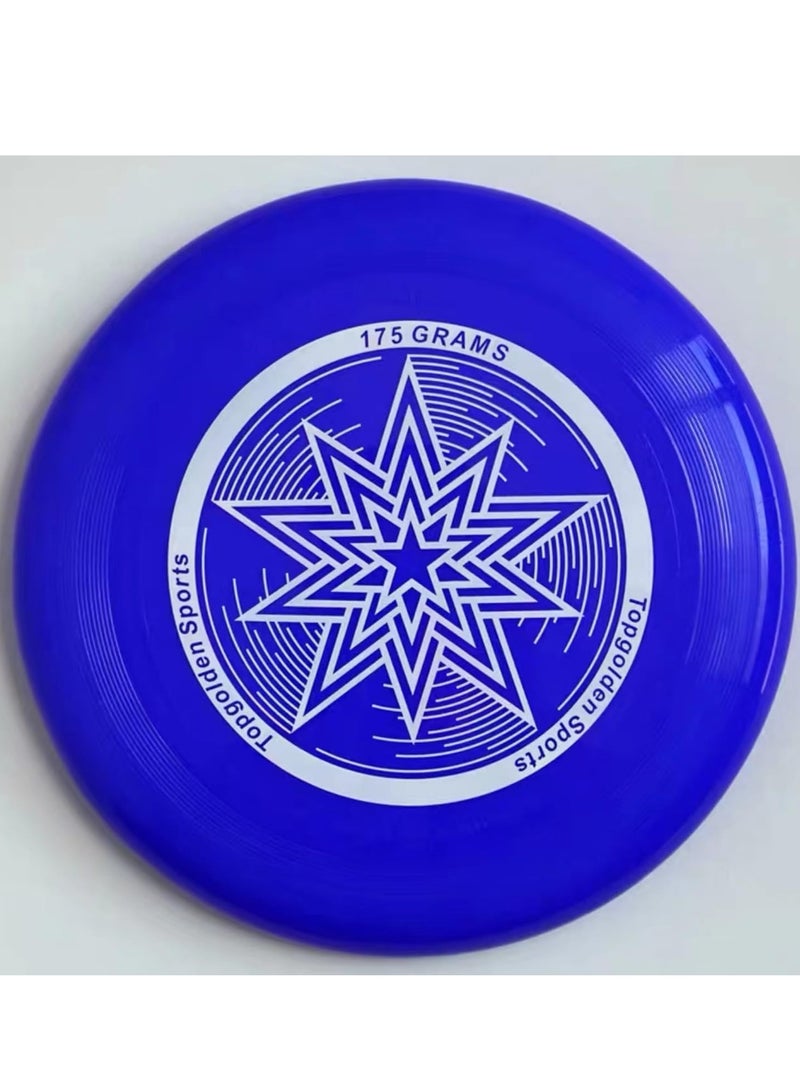 SOLARAE Ultimate Flying Disc 10.75 Inch Sport  Loads of Colors Available, Suitable Competitions Team Beach Park Pet Camping and More for Men Boys Teens Kids blue - Image 2