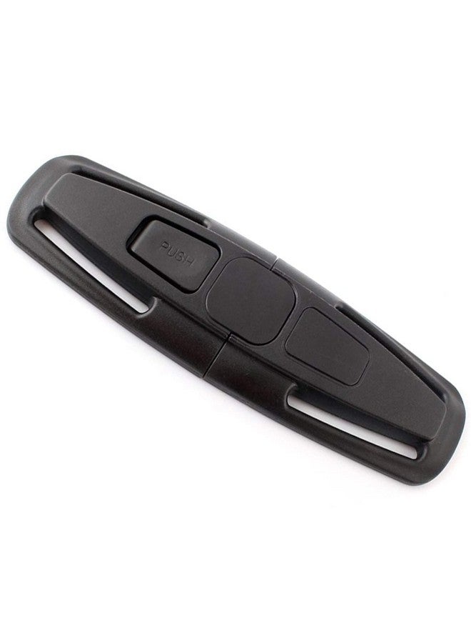 Dogxiong Universal Child Seat Chest Harness Clip and Baby Seat Safety Belt Clip Buckle Universal Replacement for Kids Trend Adjustable Guard(Black) - Image 1