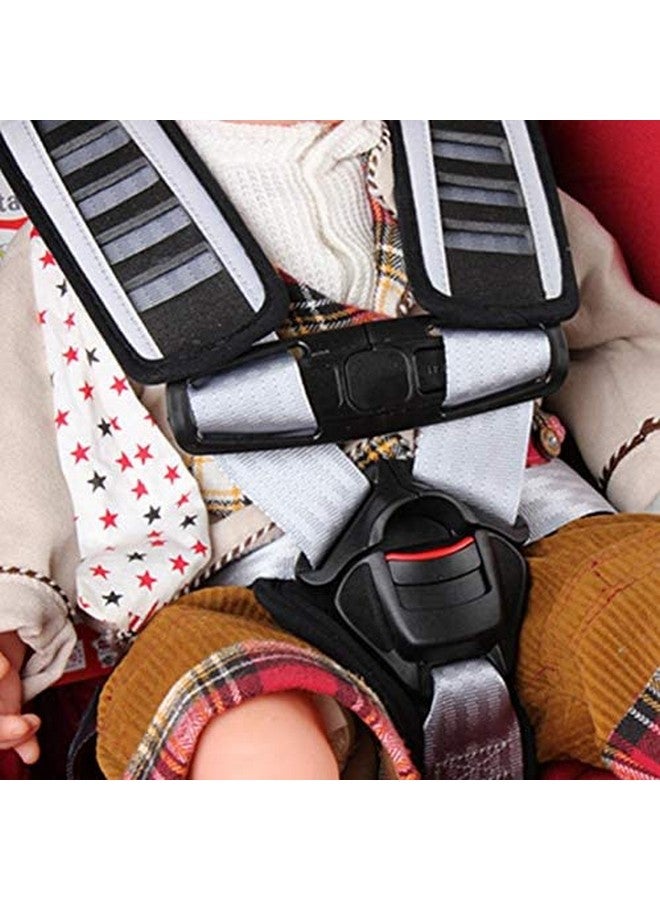 Dogxiong Universal Child Seat Chest Harness Clip and Baby Seat Safety Belt Clip Buckle Universal Replacement for Kids Trend Adjustable Guard(Black) - Image 3