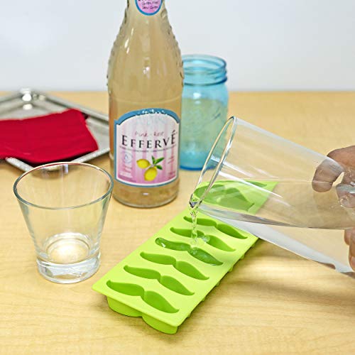 Fairly Odd Novelties Moustache Ice Cube Tray - Image 2