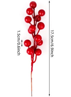 زينة على شكل توت أحمر صناعي لتزيين أشجار الكريسماس 15 قطعة - pzsku/ZCD6330A0859D40BCD749Z/45/_/1732955293/7d39daf1-589c-4d57-9937-92b57b7d59fb